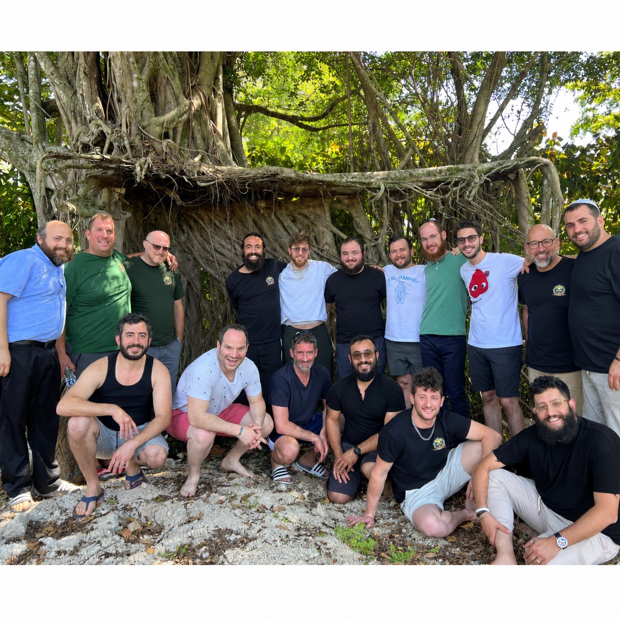 Ahdama group portrait outdoors